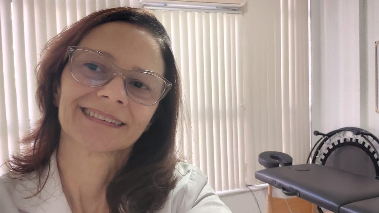Cristiane Guimarães no consultório